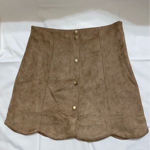 Boutique Velvet Skirt